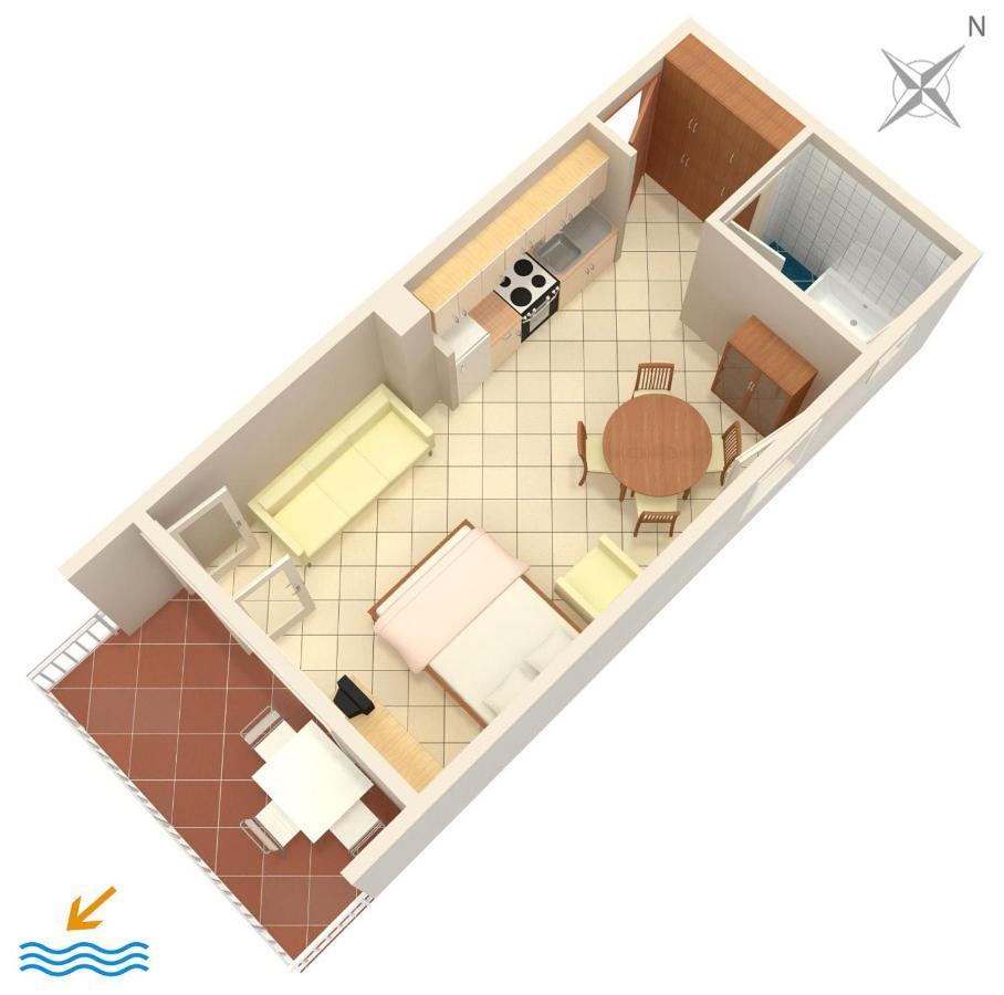 Apartments By The Sea Baska Voda, Makarska - 300 외부 사진