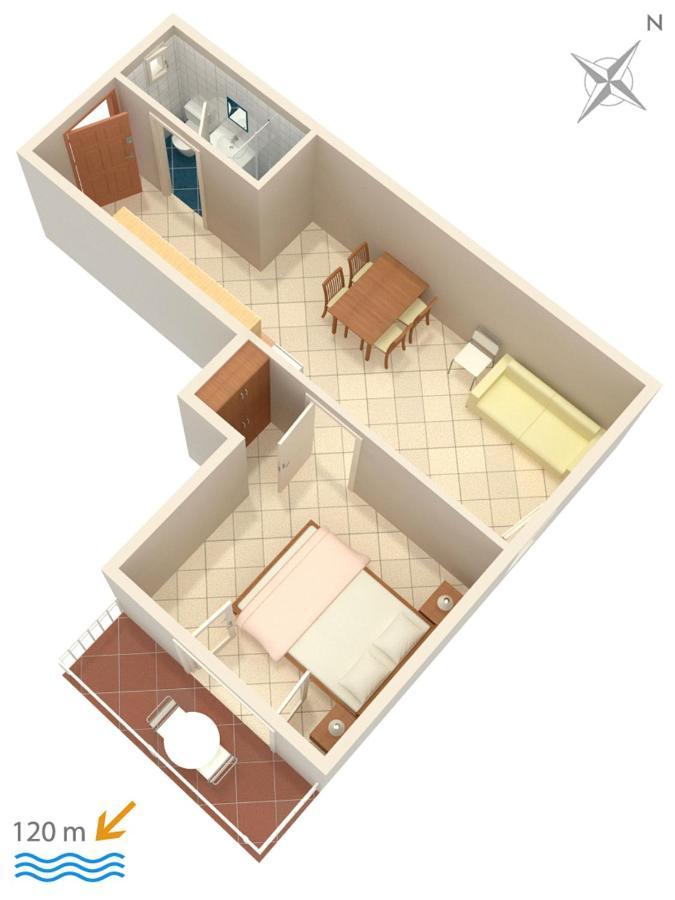 Apartments By The Sea Baska Voda, Makarska - 300 외부 사진